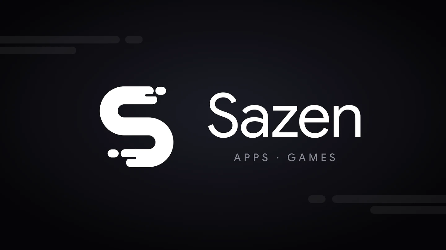 Sazen — Apps · Games, the official Sazen developer banner